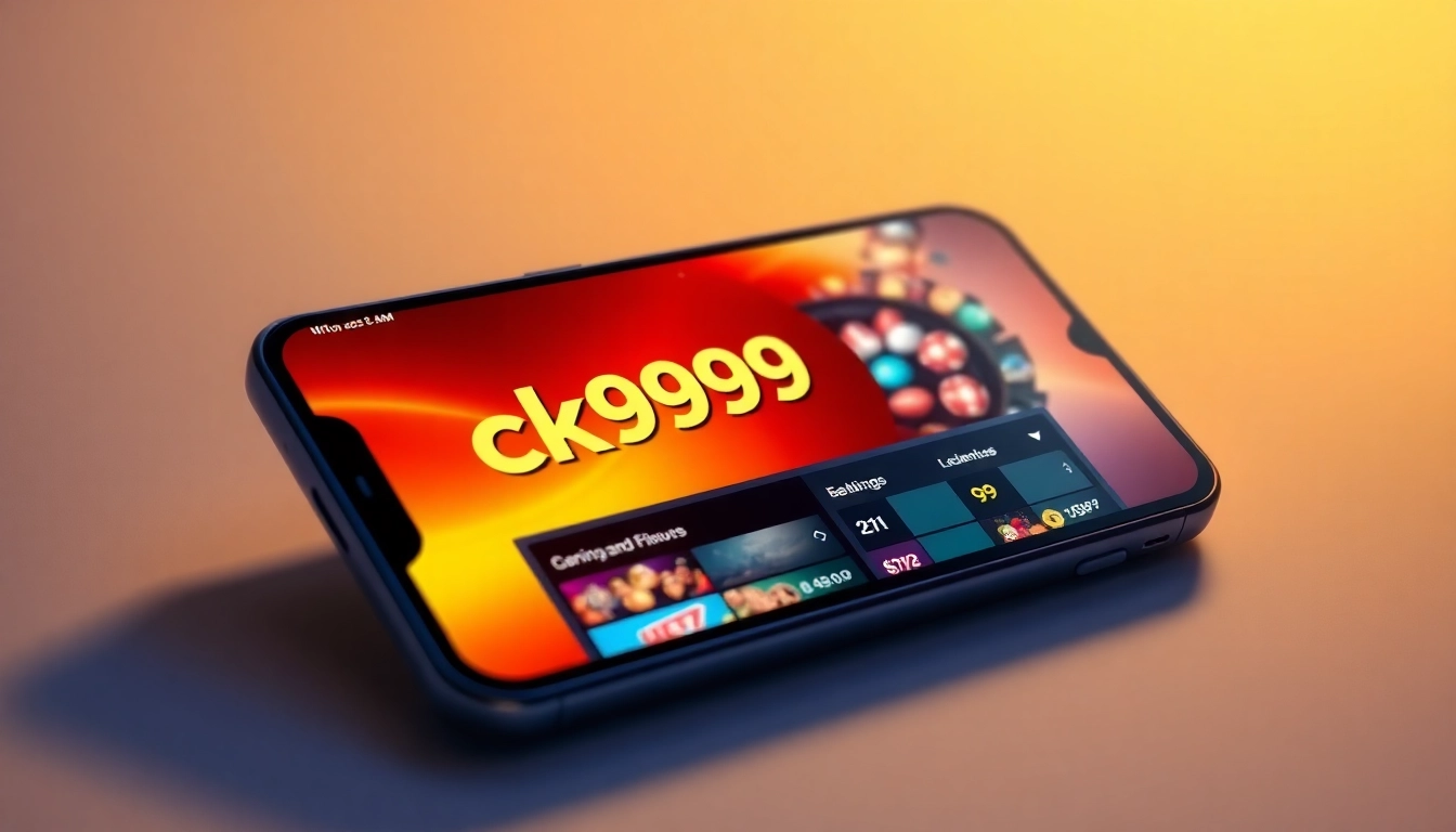 Download the ck999 app for seamless online betting and casino gaming on your phone, experience thrill and rewards effortlessly.